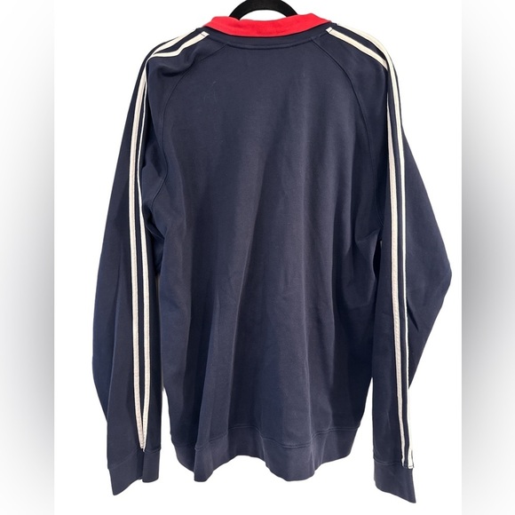 Brooks Brothers Warm Up Jacket Blue 2XL Excellent - Picture 2 of 3